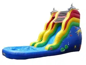 Shark Inflatable Water Slide